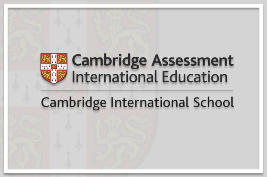 a letter about Cambridge International.